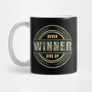 Winner label Mug